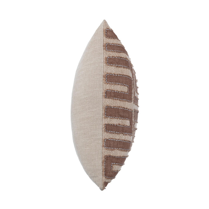 Classic Home - VC Mateo Pillow in Brown/Natural 22x22 -Set of 2- V320049