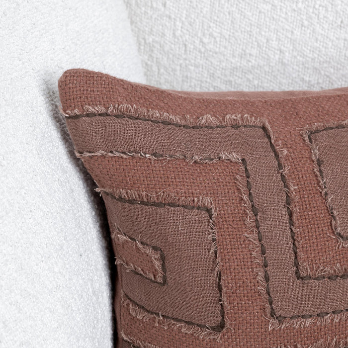 Classic Home - VC Mateo Pillow in Sierra Brown 14x20 -Set of 2- V320050