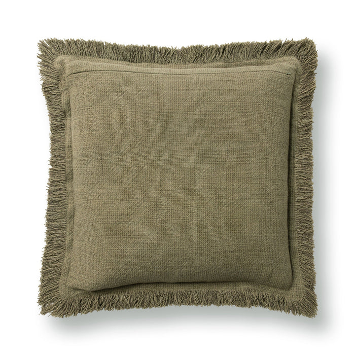 Villa By Classic Home - SLD Lauren Olive Green 22x22 Pillows (Set of 2) - V330002