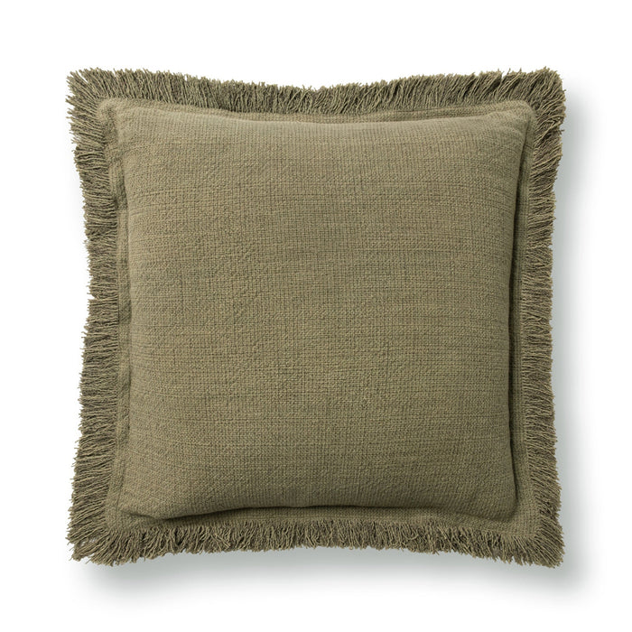 Villa By Classic Home - SLD Lauren Olive Green 22x22 Pillows (Set of 2) - V330002
