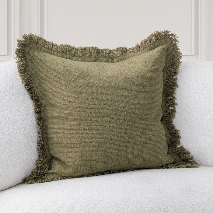 Villa By Classic Home - SLD Lauren Olive Green 22x22 Pillows (Set of 2) - V330002