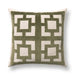 Villa By Classic Home - NV Corbin Olive Green 22x22 Pillows -Set of 2- V330013 - GreatFurnitureDeal
