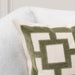 Villa By Classic Home - NV Corbin Olive Green 22x22 Pillows -Set of 2- V330013 - GreatFurnitureDeal