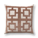 Villa By Classic Home - NV Corbin Frothed Brown 22x22 Pillows -Set of 2- V330014 - GreatFurnitureDeal
