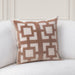 Villa By Classic Home - NV Corbin Frothed Brown 22x22 Pillows -Set of 2- V330014 - GreatFurnitureDeal