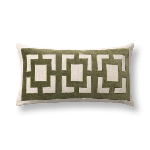Villa By Classic Home - VC Corbin Olive Green 14x26 Pillows -Set of 2- V330015 - GreatFurnitureDeal