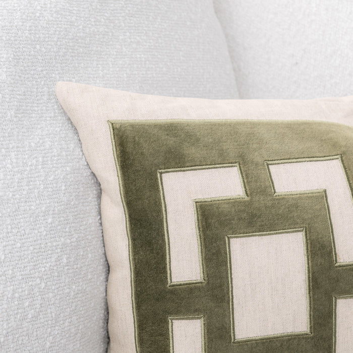 Villa By Classic Home - VC Corbin Olive Green 14x26 Pillows -Set of 2- V330015 - GreatFurnitureDeal