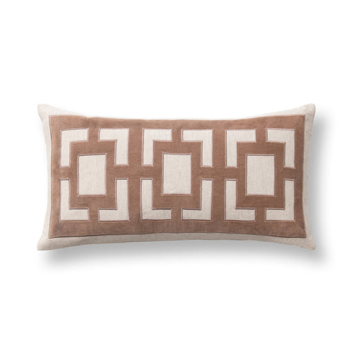 Villa By Classic Home - VC Corbin Frothed Brown 14x26 Pillows -Set of 2- V330016 - GreatFurnitureDeal
