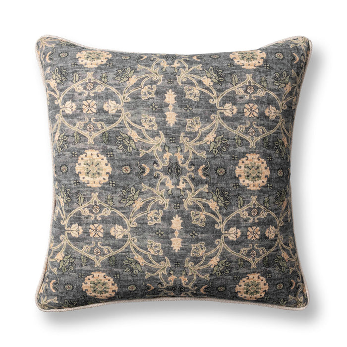 Villa By Classic Home - SR Ira Blue Sea Multi 22x22 Pillows (Set of 2) - V330050
