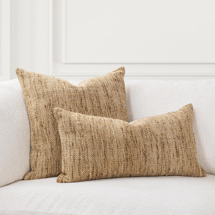 Classic Home - TW Mecca Pillow in Natural 22x22 -Set of 2- V340002