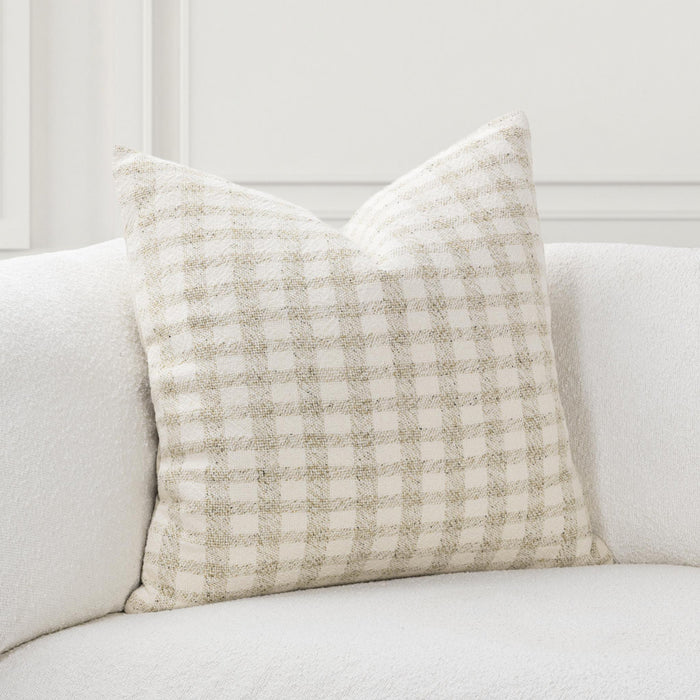 Villa By Classic Home - TW Sari Natural/Ivory 26x26 Pillows (Set of 2) - V340004