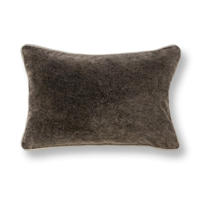 Classic Home - SLD Heirloom Velvet Pillow in Dark Clove 14x20 -Set of 2- V340018