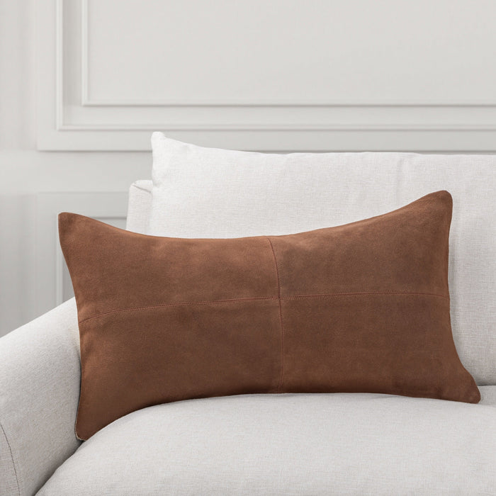 Villa By Classic Home - SLD Clemson Pillow in Saddle Brown 14x26 (Set of 2) - V340031 - GreatFurnitureDeal