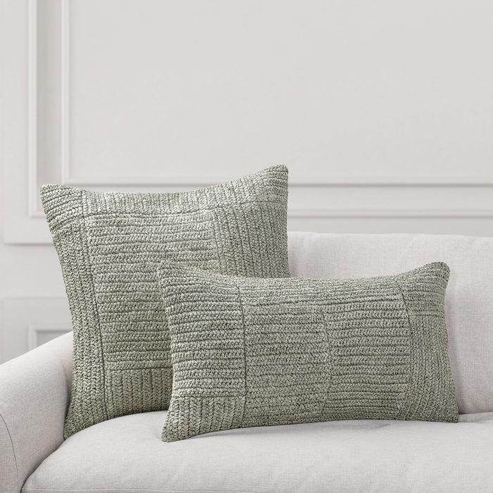 Villa By Classic Home - SLD Merritt Pillow in River Sage 22x22 (Set of 2) - V340036 - GreatFurnitureDeal