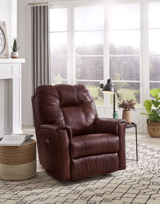 Southern Motion - Baxter Power Headrest WallHugger Recliner w-Next Level in Valentino Chocolate - 6497P NL - GreatFurnitureDeal