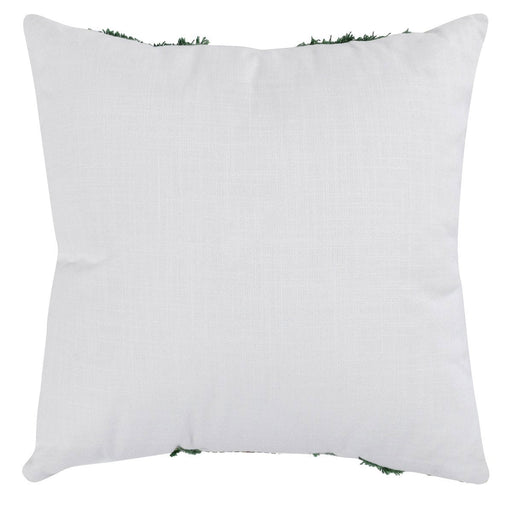 Villa By Classic Home - VE Plaid Texture Green Multi 18 x 18 Pillows (Set of 2) - VE550021 - GreatFurnitureDeal