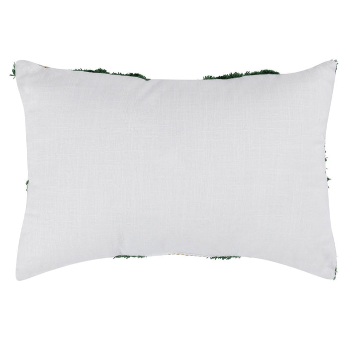 Villa By Classic Home - VE Plaid Texture Green Multi 14 x 20 Pillows (Set of 2) - VE550022 - GreatFurnitureDeal
