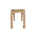 Worlds Away - One Drawer Ming Style Desk In Woven Rattan With Glass Top - VERRA - GreatFurnitureDeal