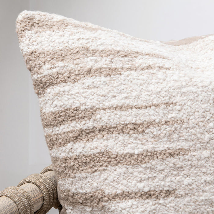 Villa By Classic Home - Performance Kiran Natural 22x22 Pillows (Set of 2) - VO11002 - GreatFurnitureDeal