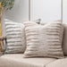 Villa By Classic Home - Performance Kiran Natural 22x22 Pillows (Set of 2) - VO11002 - GreatFurnitureDeal