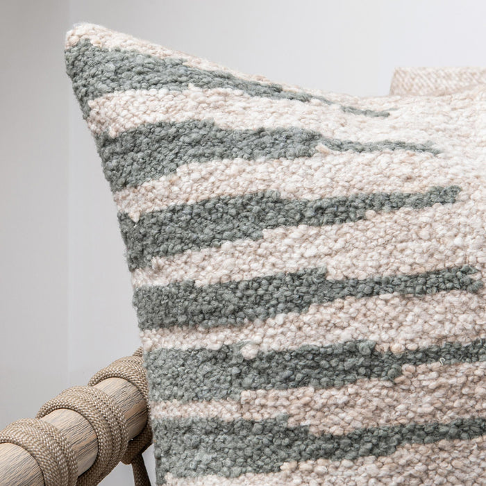 Villa By Classic Home - Performance Kiran Dry Sage 22x22 Pillows (Set of 2) - VO11003