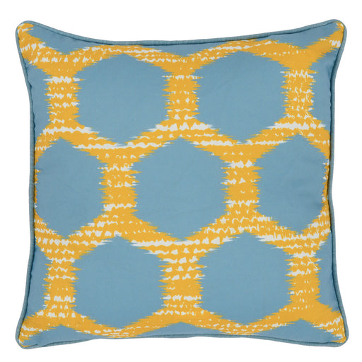 Villa By Classic Home - Indoor/Outdoor Gaines Yellow/Blue 20"x 20" Pillows (Set of 2) - VO20028 - GreatFurnitureDeal