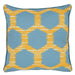 Villa By Classic Home - Indoor/Outdoor Gaines Yellow/Blue 20"x 20" Pillows (Set of 2) - VO20028 - GreatFurnitureDeal