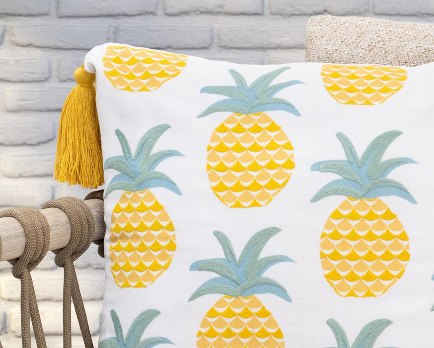 Villa By Classic Home - Indoor/Outdoor Sonoma Yellow Multi 18x18 (Set of 2) - VO20029 - GreatFurnitureDeal