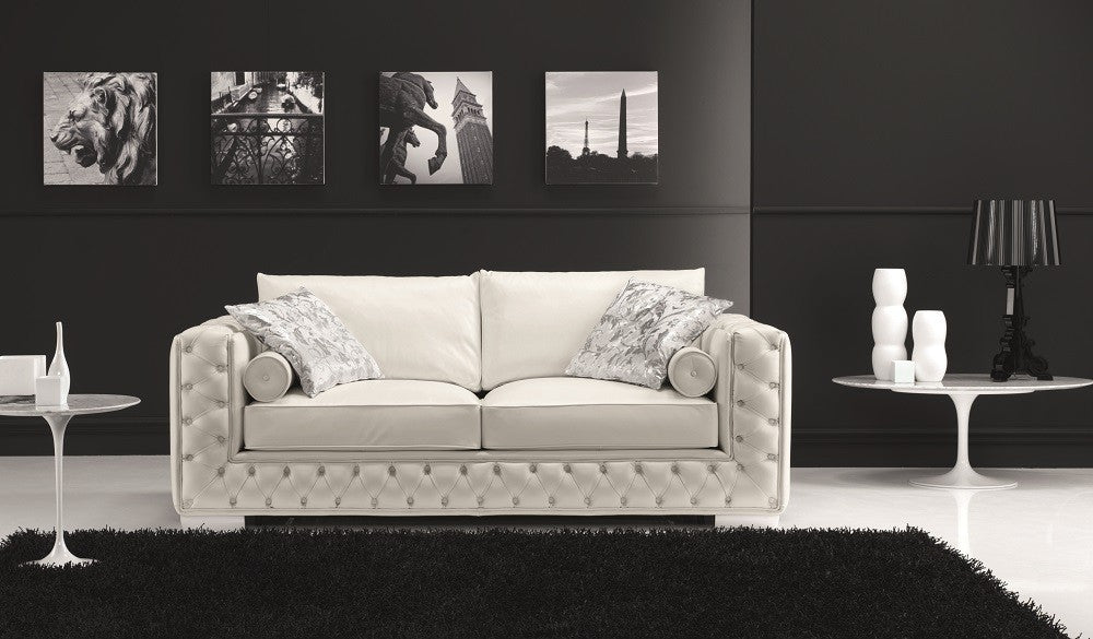 J&M Furniture - The Vanity Leather 2 Piece Sofa Set - 18343-2SET