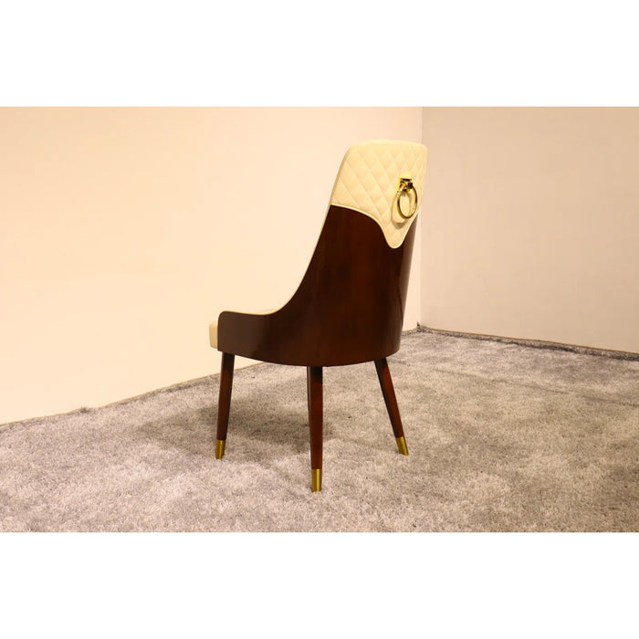 European Furniture - Vogue Lux Beige Dining Chair (Set of 2) EF-27916-BSC - GreatFurnitureDeal