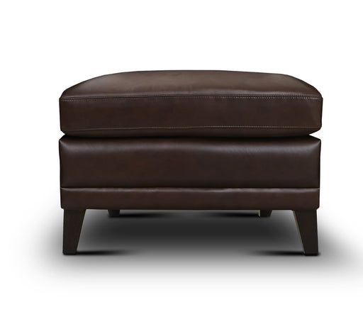 GFD Leather - San Paulo Brown Ottoman - W6628CC-00 - GreatFurnitureDeal