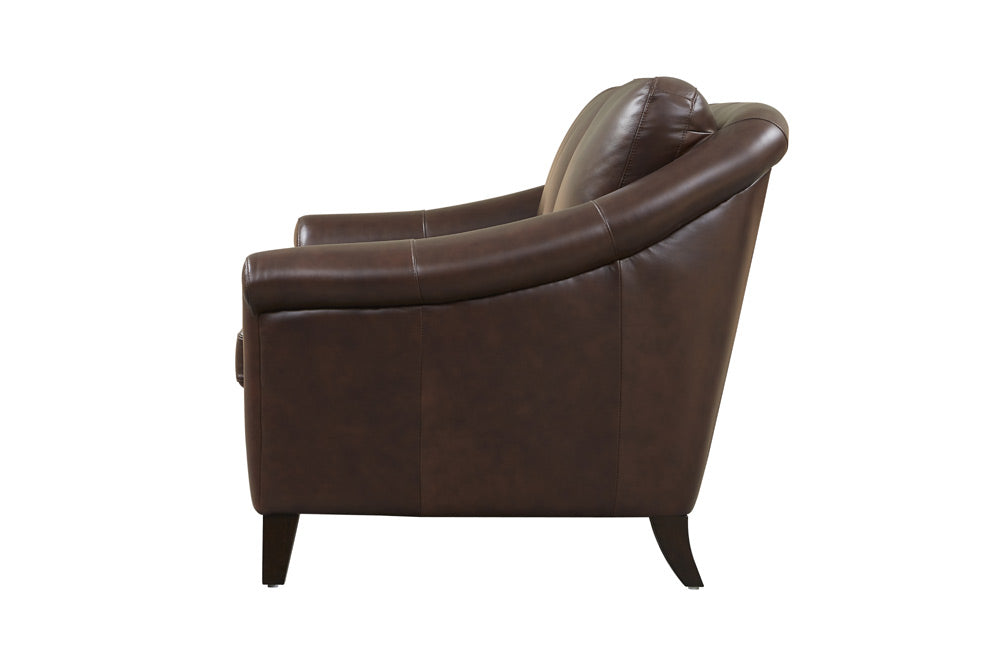 GFD Leather - San Paulo Brown Chair - W6628CC-10 - GreatFurnitureDeal