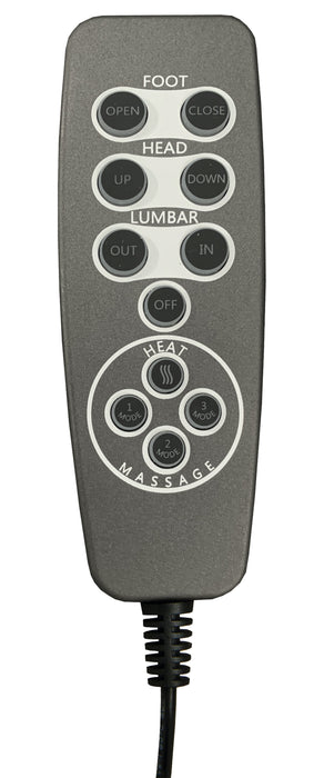 Catnapper - Unity Power Headrest Power Rocker Recliner w/CR3 Heat/Massage in Linen - 764539-2-LINEN - GreatFurnitureDeal