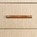 Worlds Away - Winchester Rattan Wrapped Handle with Antique Brass End Caps - WINCHESTER HBR - GreatFurnitureDeal