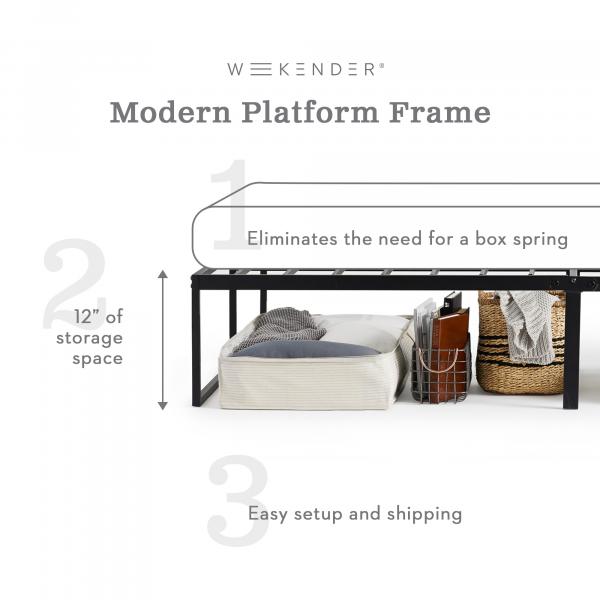 Malouf - Weekender™ Modern Platform Bed Frame