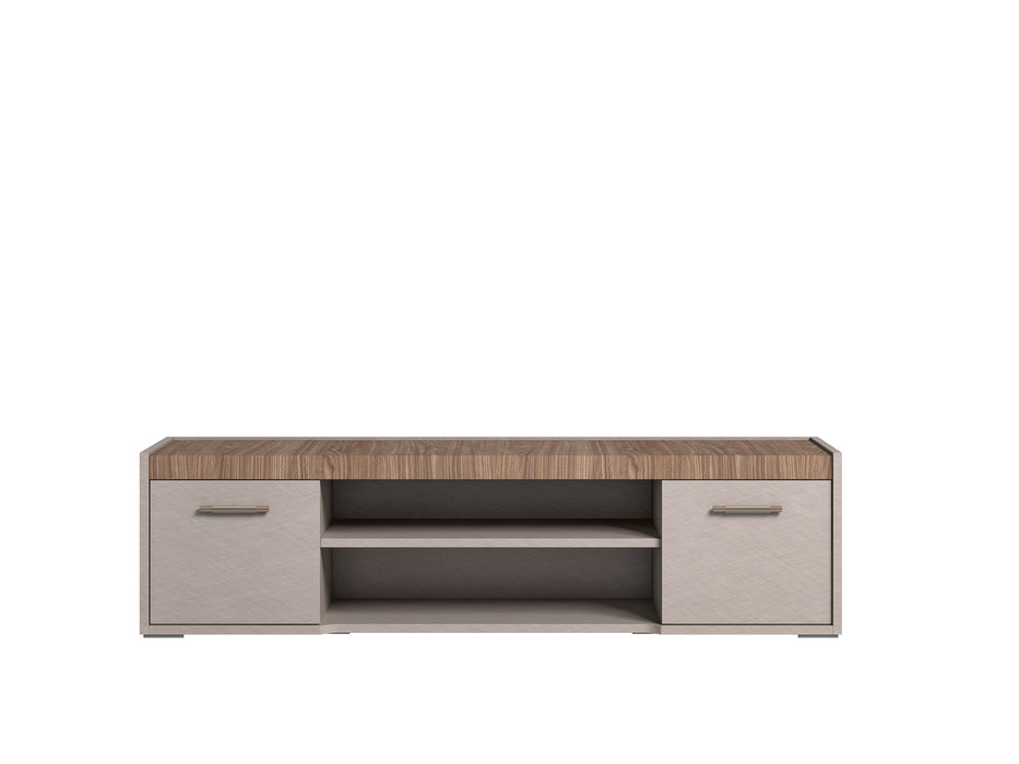 ESF Furniture - Nora Entertainment Center in High Gloss Lacquer - NORA-ENT - GreatFurnitureDeal