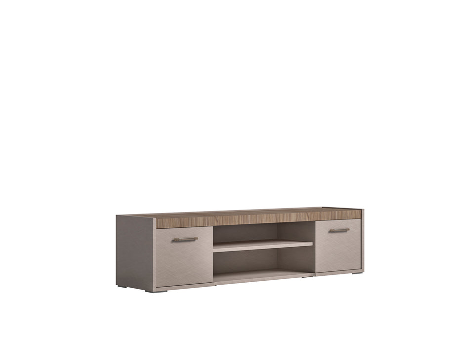 ESF Furniture - Nora Entertainment Center in High Gloss Lacquer - NORA-ENT - GreatFurnitureDeal