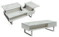ESF Furniture - 1388 Coffee Table w/ Storage in White - 1388COFFEETABLEWHITE - GreatFurnitureDeal
