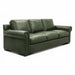Mariano Italian Leather Furniture - Windsor Italian Green Leather Sofa - GTRX-WINDSOR-S - GreatFurnitureDeal