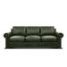 Mariano Italian Leather Furniture - Windsor Italian Green Leather Sofa - GTRX-WINDSOR-S - GreatFurnitureDeal
