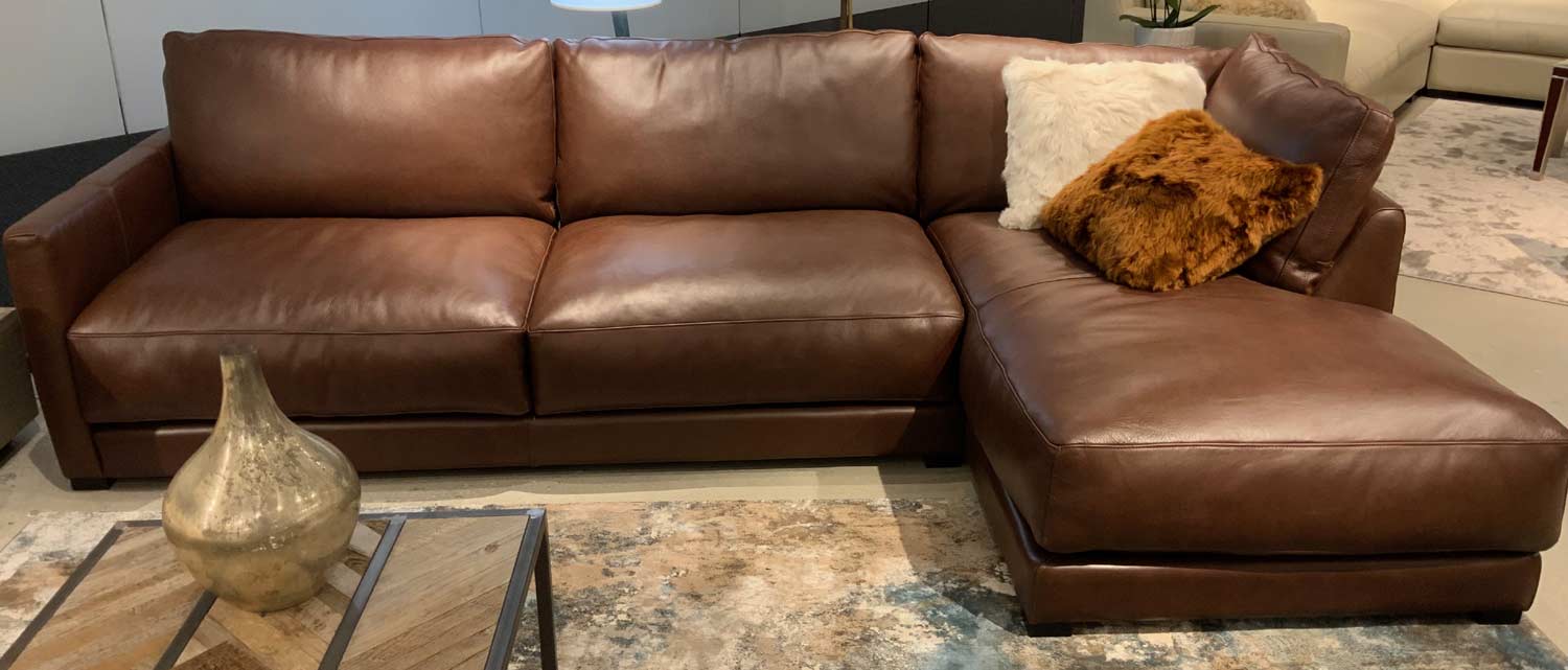GFD Leather - Bravo Right Arm Facing Sofa Chaise - X14-32, 55-BoB