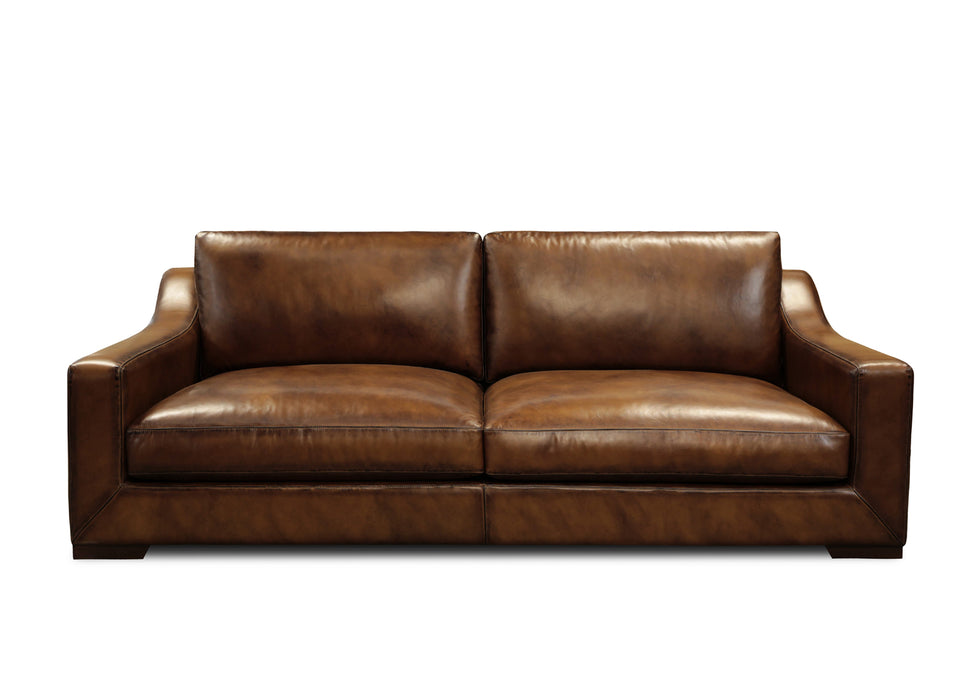 GFD Leather - Daytona Hand Antiqued All Leather Luxe Sofa - X16-30 LUX