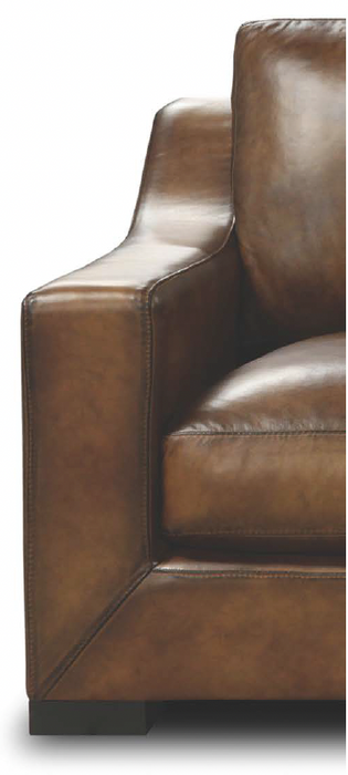 GFD Leather - Daytona Hand Antiqued All Leather Laf Chaise Sofa - X16-52/33