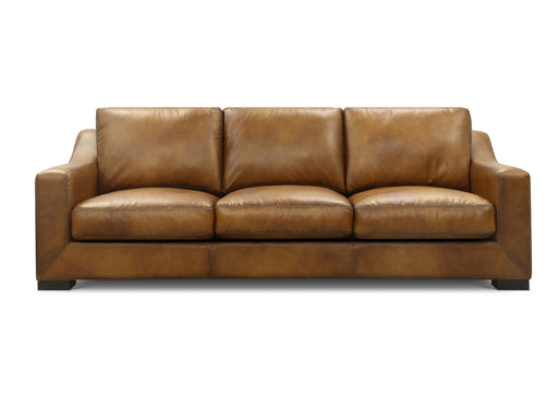 GFD Leather - Daytona Hand Antiqued All Leather Sofa - X16A-30 - GreatFurnitureDeal