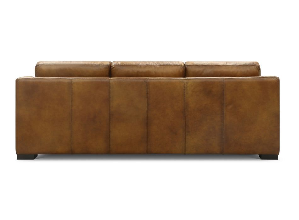 GFD Leather - Daytona Hand Antiqued All Leather Luxe Sofa - X16A-30 LUX