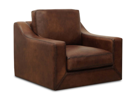 GFD Leather - Daytona Hand Antiqued All Leather Swivel Chair - X16-6A - GreatFurnitureDeal