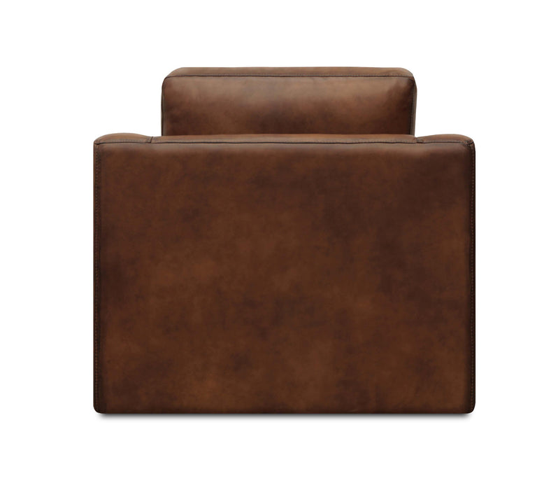 GFD Leather - Daytona Hand Antiqued All Leather Swivel Chair - X16-6A