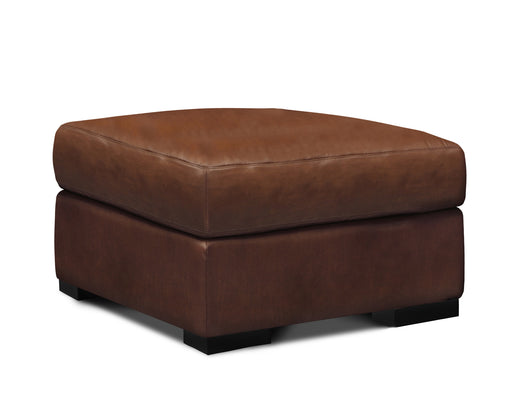 GFD Leather - Santiago All Leather Ottoman - X1-00 - GreatFurnitureDeal