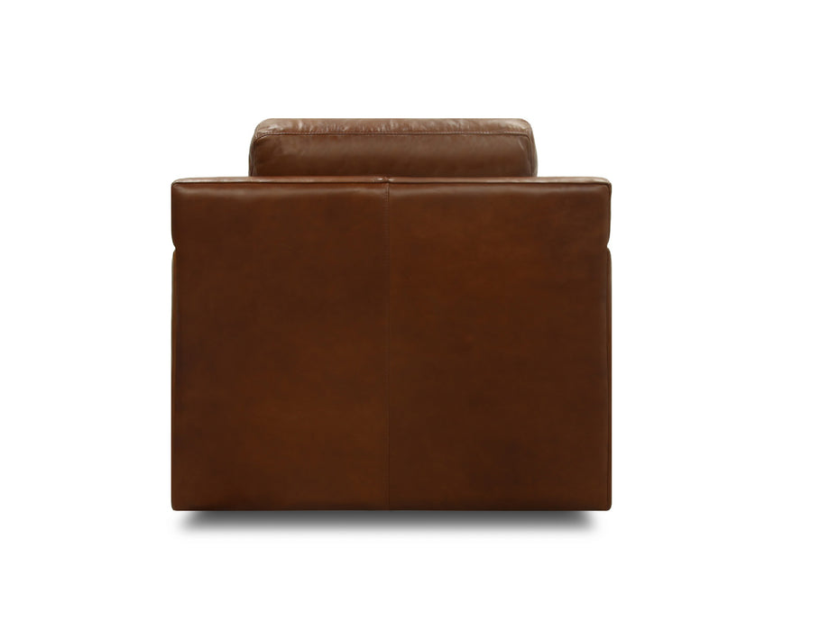GFD Leather - Santiago Chair - Shown In Soleil Luggage - X1-10