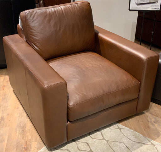 GFD Leather - Newport All Leather Chair - X33-10-PB - GreatFurnitureDeal